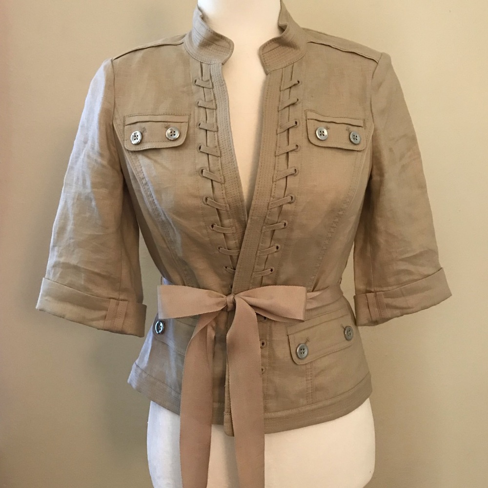 WHBM 3/4 sleeve jacket